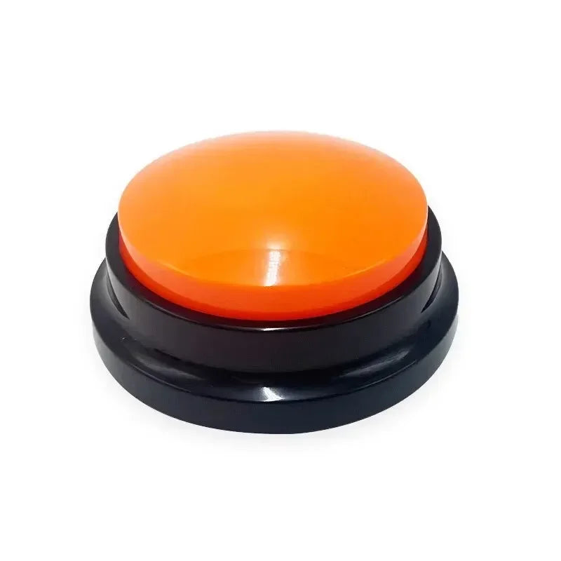 Dog Button with Multiple Colors, Optional Training, Quiz, Information Exchange, Press, Human Pet Interactive Toy