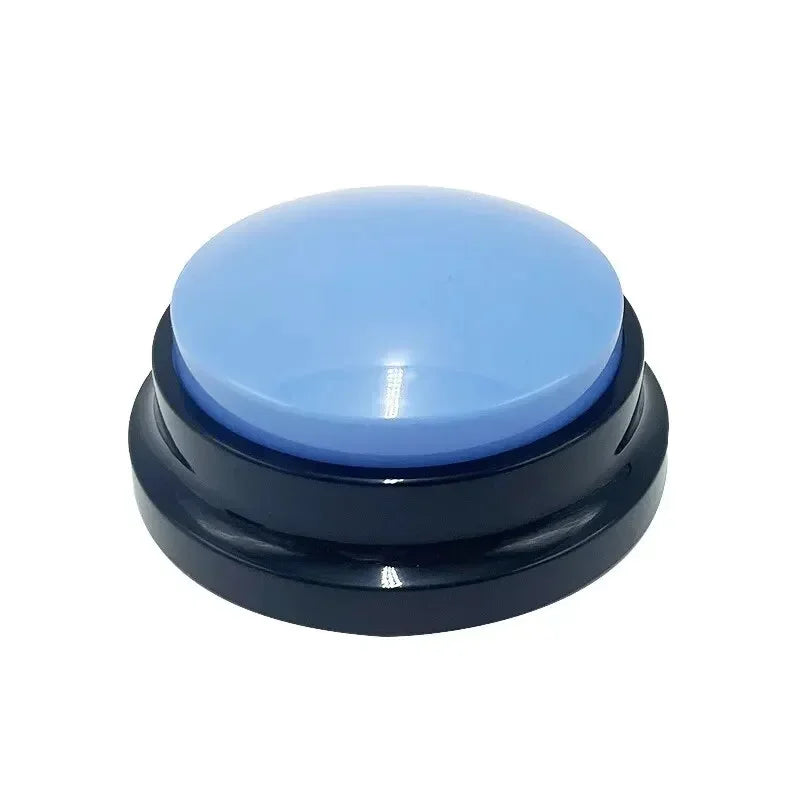 Dog Button with Multiple Colors, Optional Training, Quiz, Information Exchange, Press, Human Pet Interactive Toy